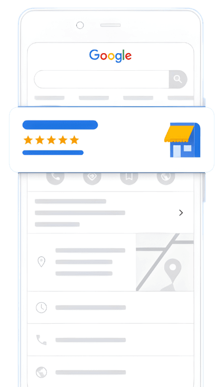 Exemple de fiche Google Business